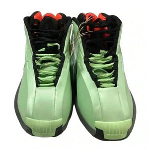 Adidas Crazy 1 Mens 11 Green Silver Black Orange Basketball Shoes Kobe Retro